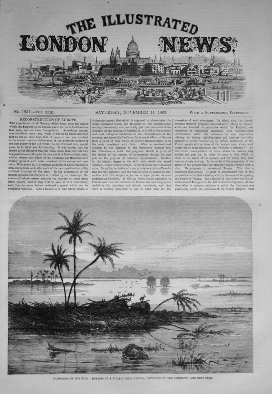 The Illustrated London News - November 14, 1863