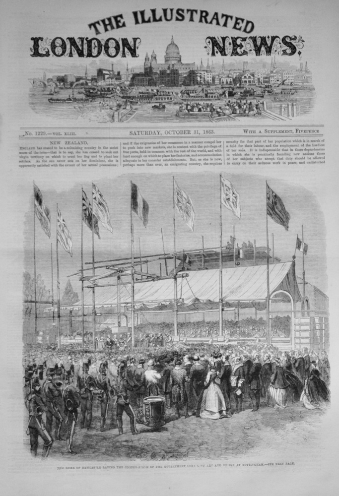 The Illustrated London News - October 31, 1863