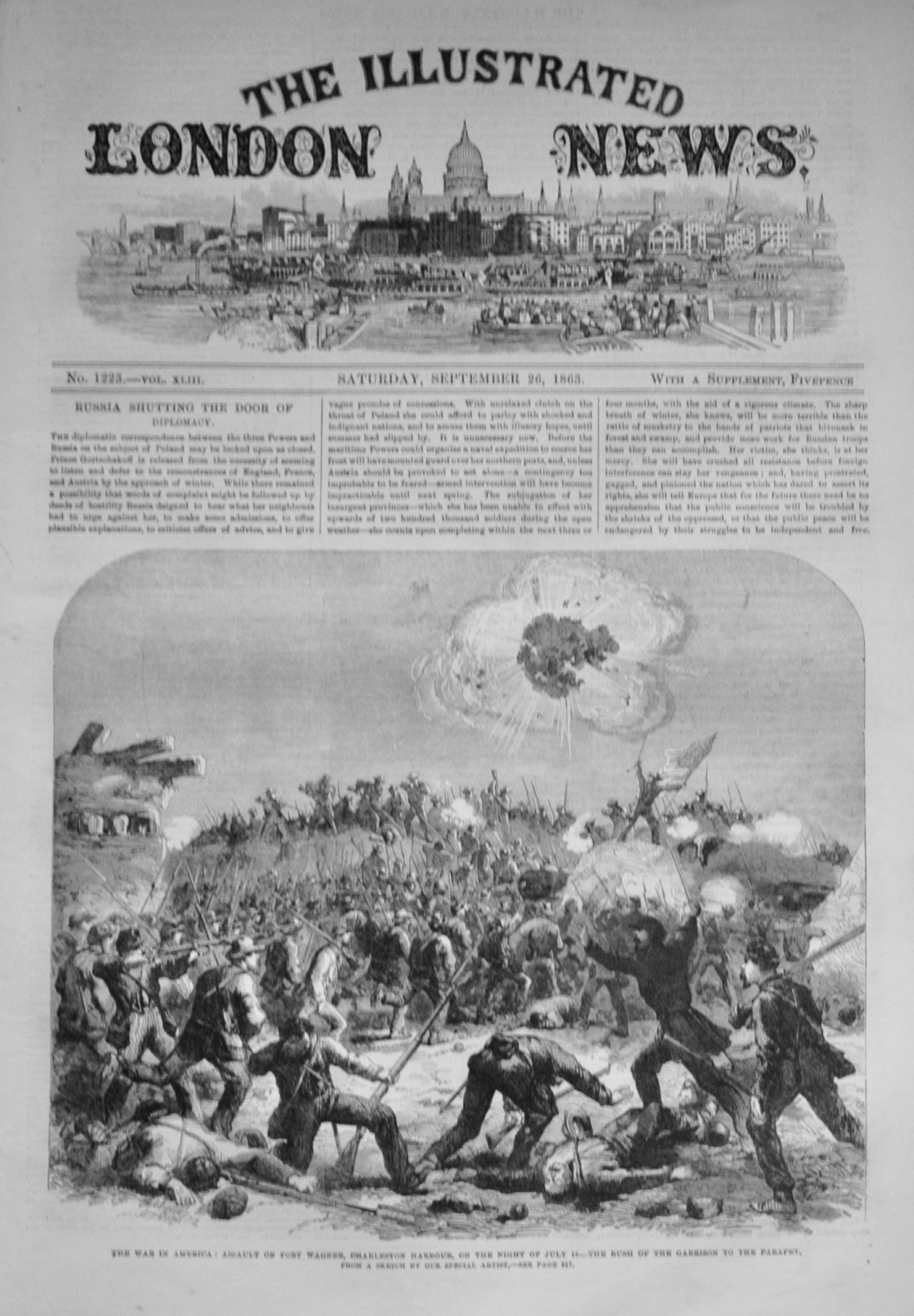 The Illustrated London News - September 26, 1863