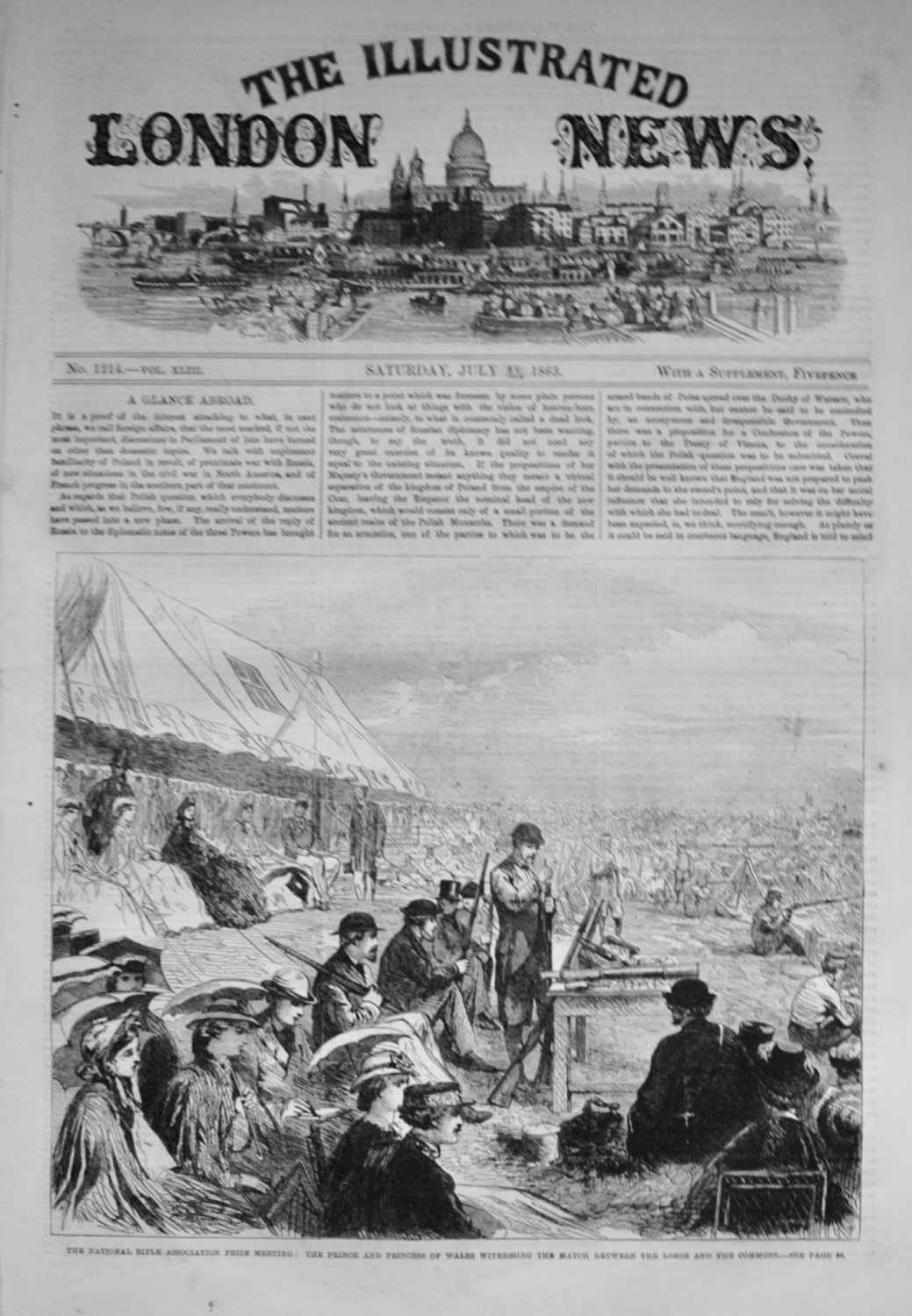 The illustrated London News - July 25, 1863