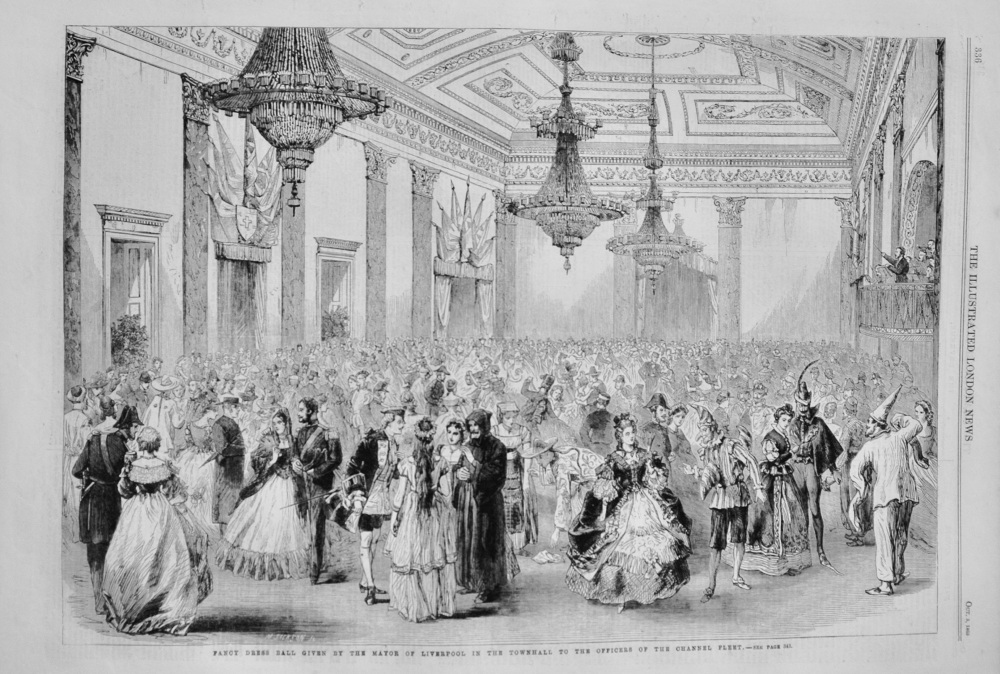 Fancy Dress Ball in Liverpool - 1863