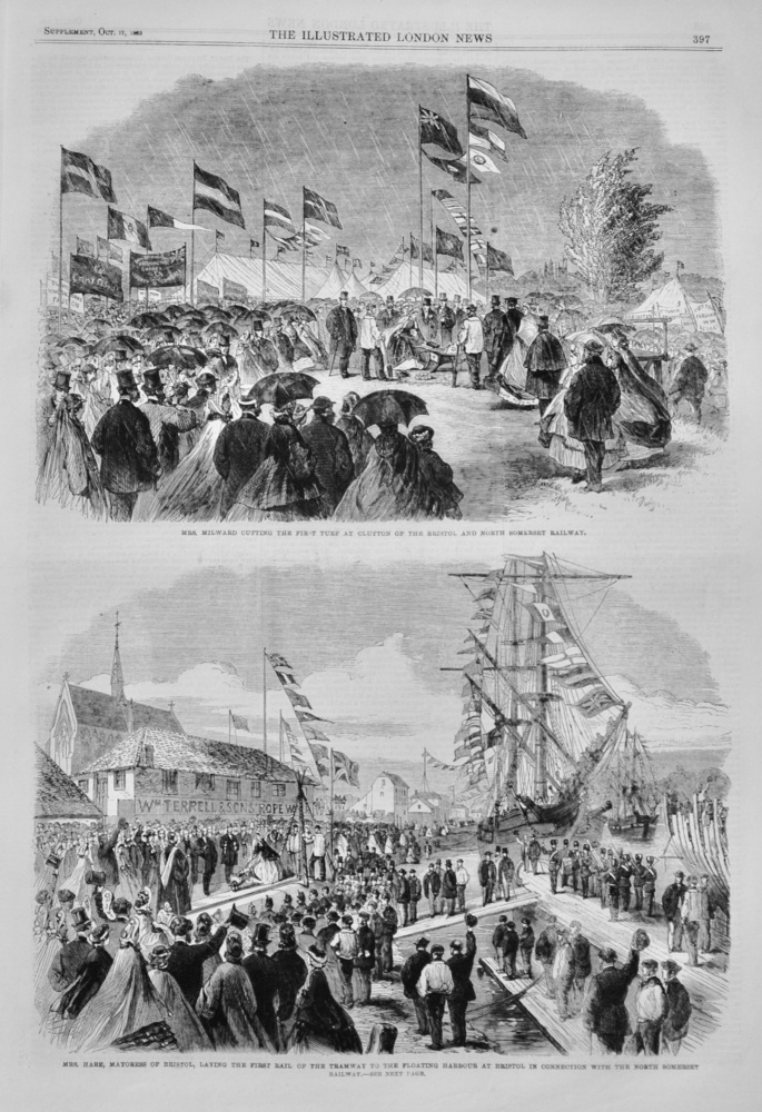 Bristol and North Somerset Railway - 1863