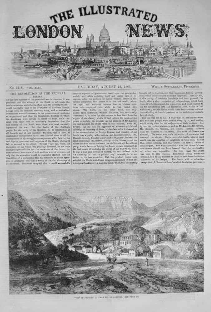 The Riots in New York - 1863