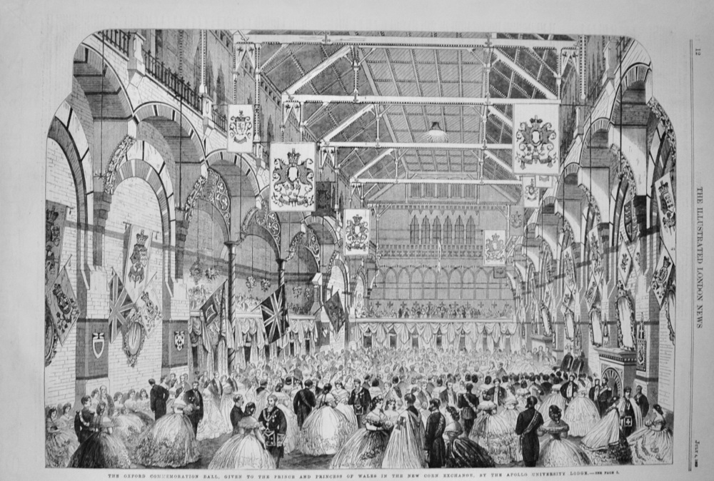 The Oxford Commemoration Ball - 1863