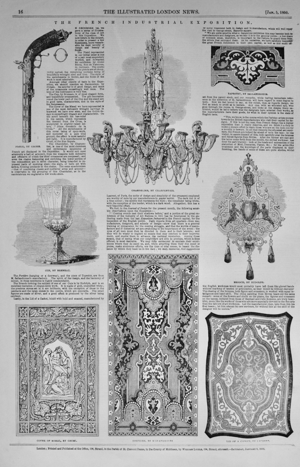 The French Industrial Exposition - 1850