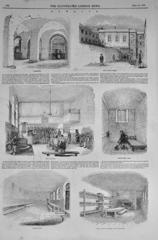 Newgate Prison - 1850