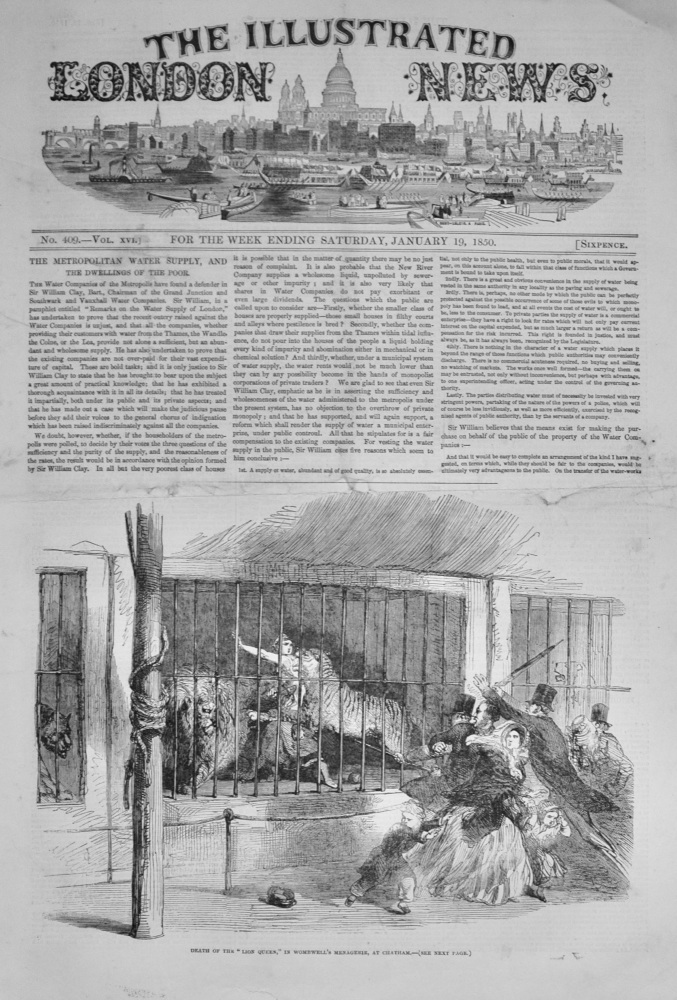 The Illustrated London News - January 19, 1850