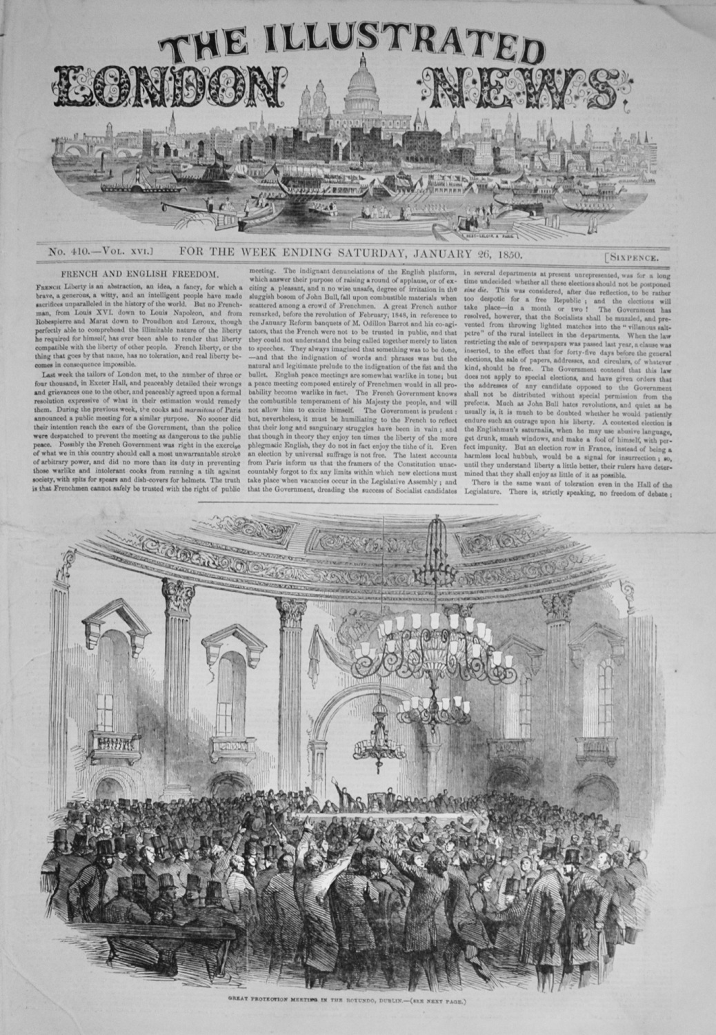 The Illustrated London News - January 26, 1850
