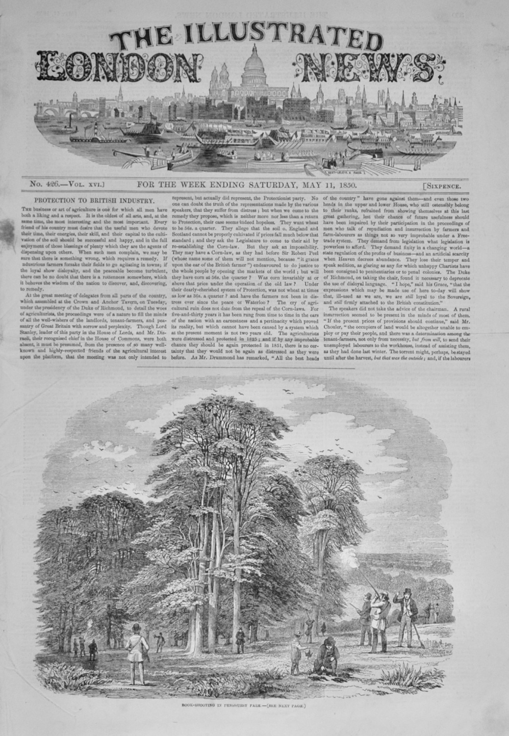 The Illustrated London News - May 11, 1850