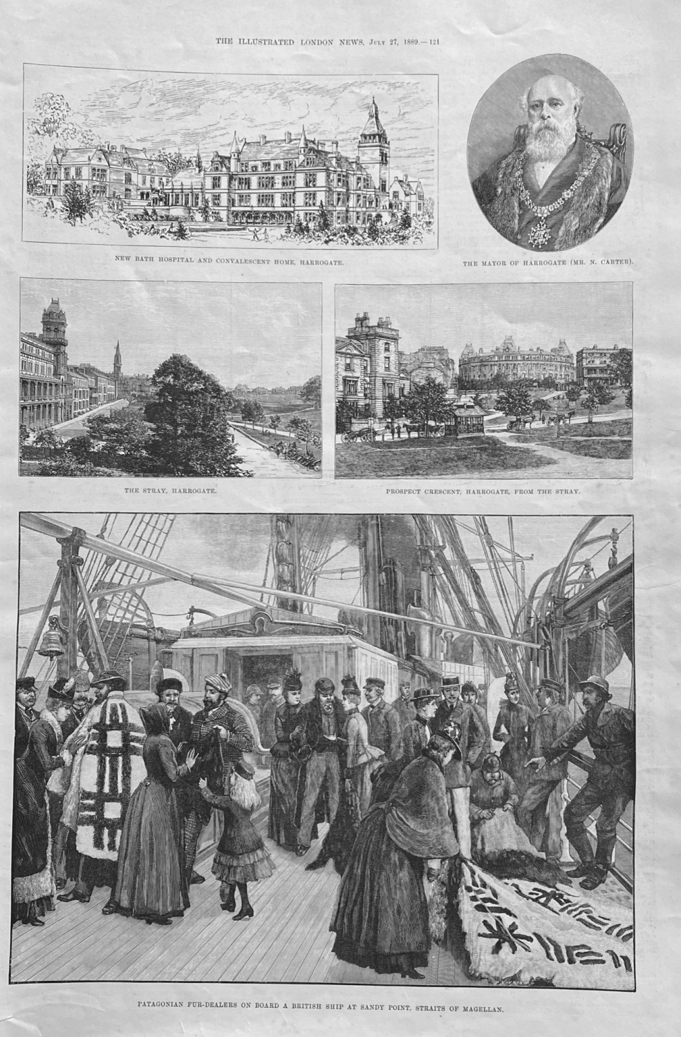 The Harrogate Bath Hospital - 1889