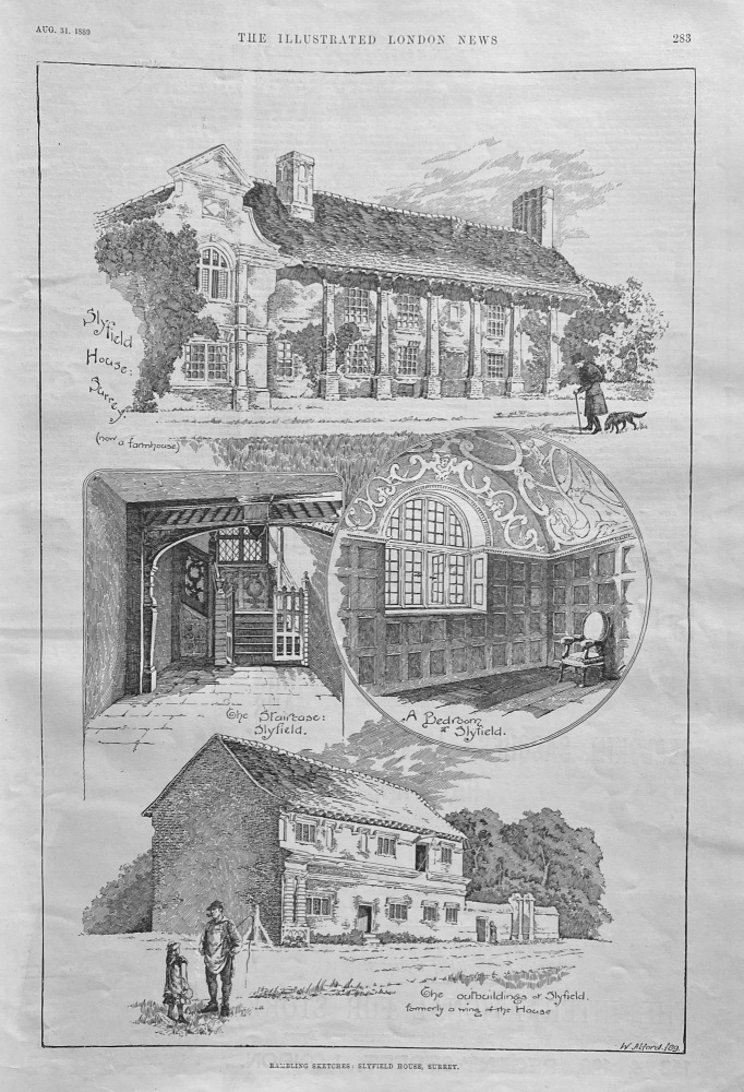 Slyfield House, Surrey - 1889