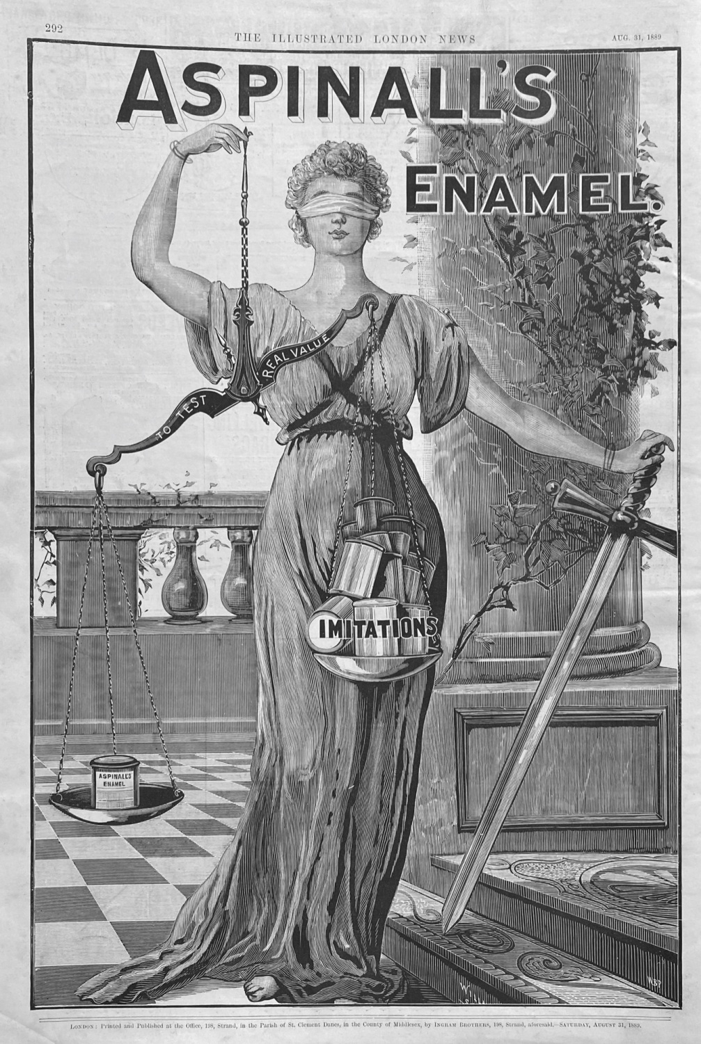 Aspinall's Enamel - 1889