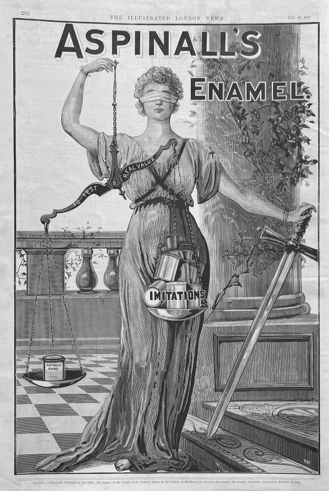 Aspinall's Enamel - 1889