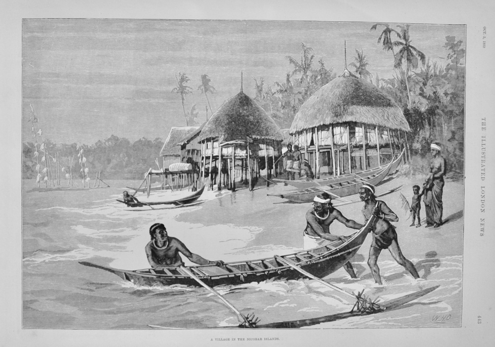 The Nicobar Islands - 1889