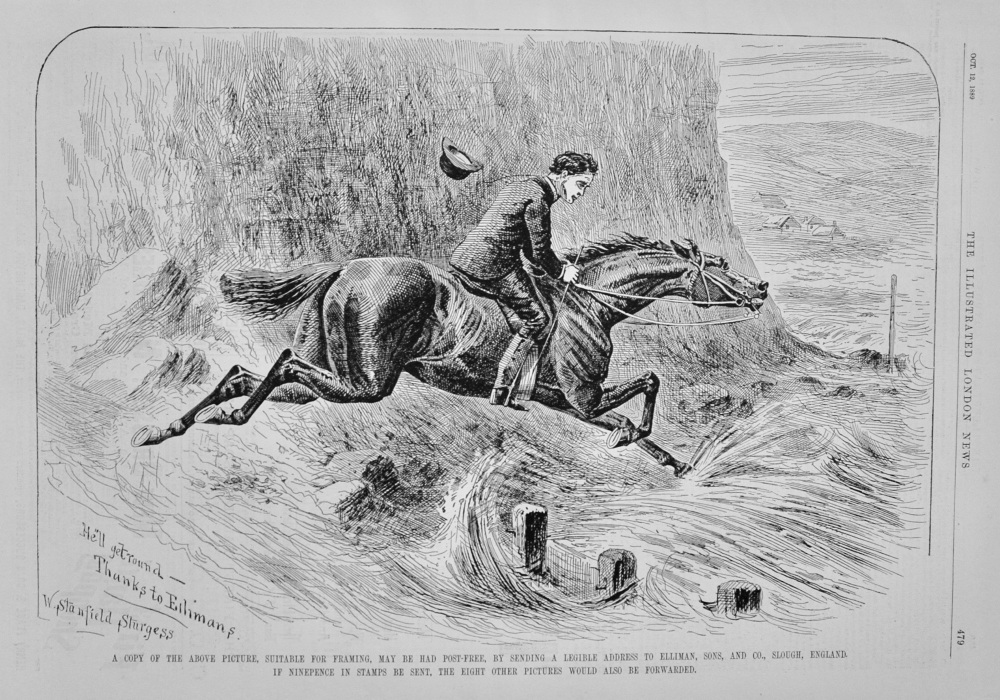 Elliman's Advert - 1889