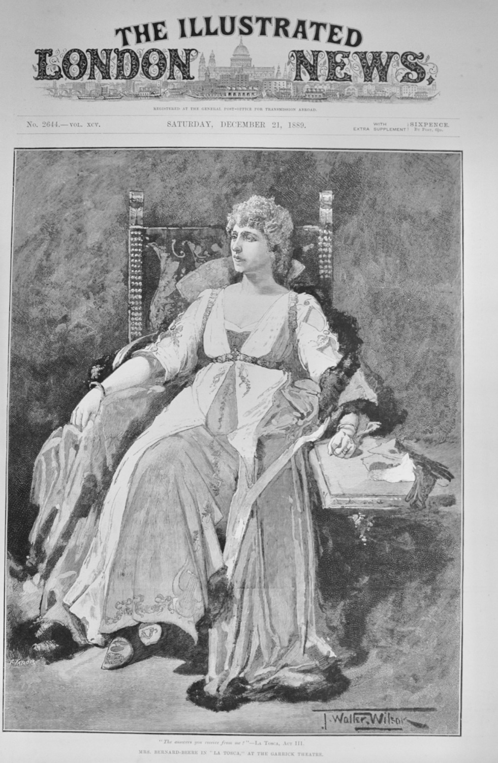 Mrs Bernard-Beere in 