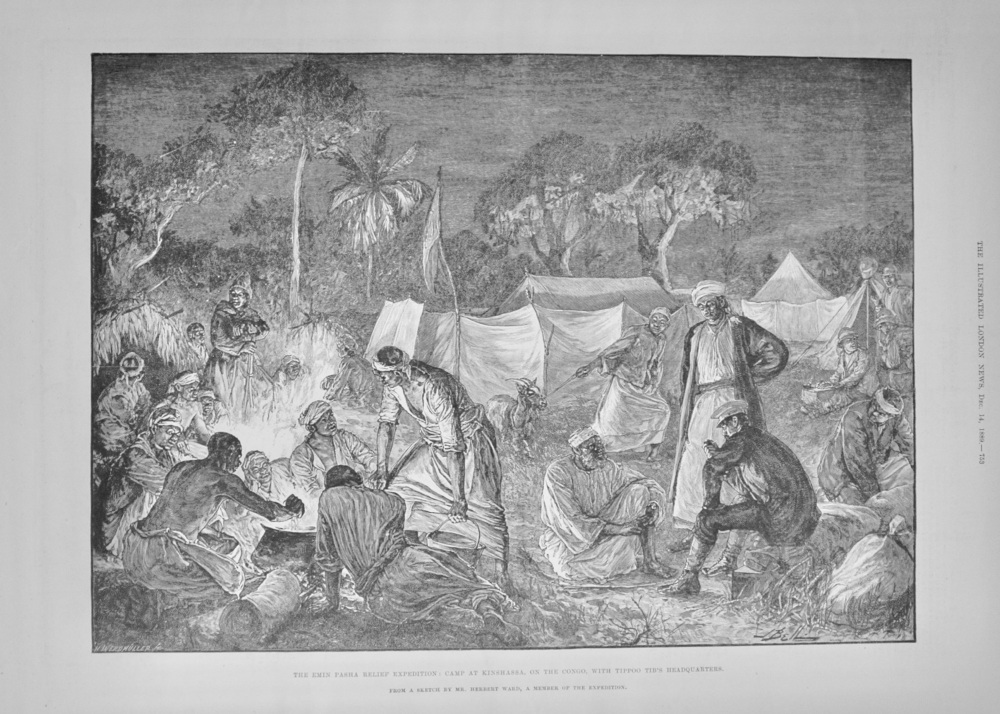 The Emin Pasha Relief Expedition - 1889