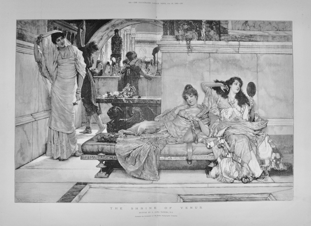 "The Shrine of Venus" - 1889