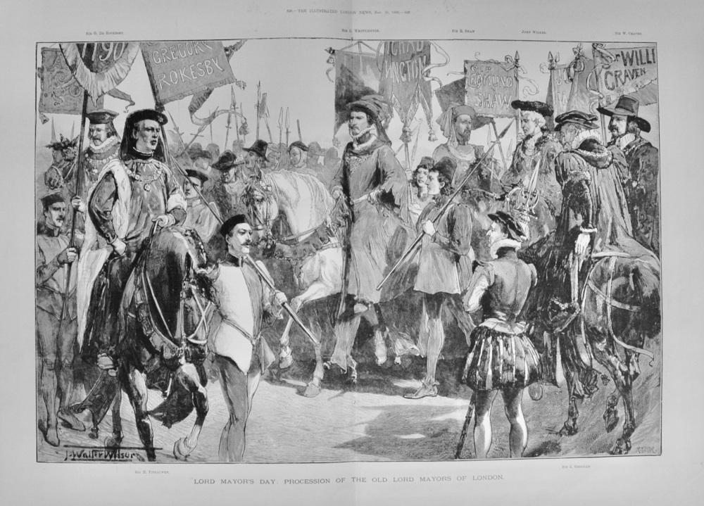 Lord Mayor's Day - 1889