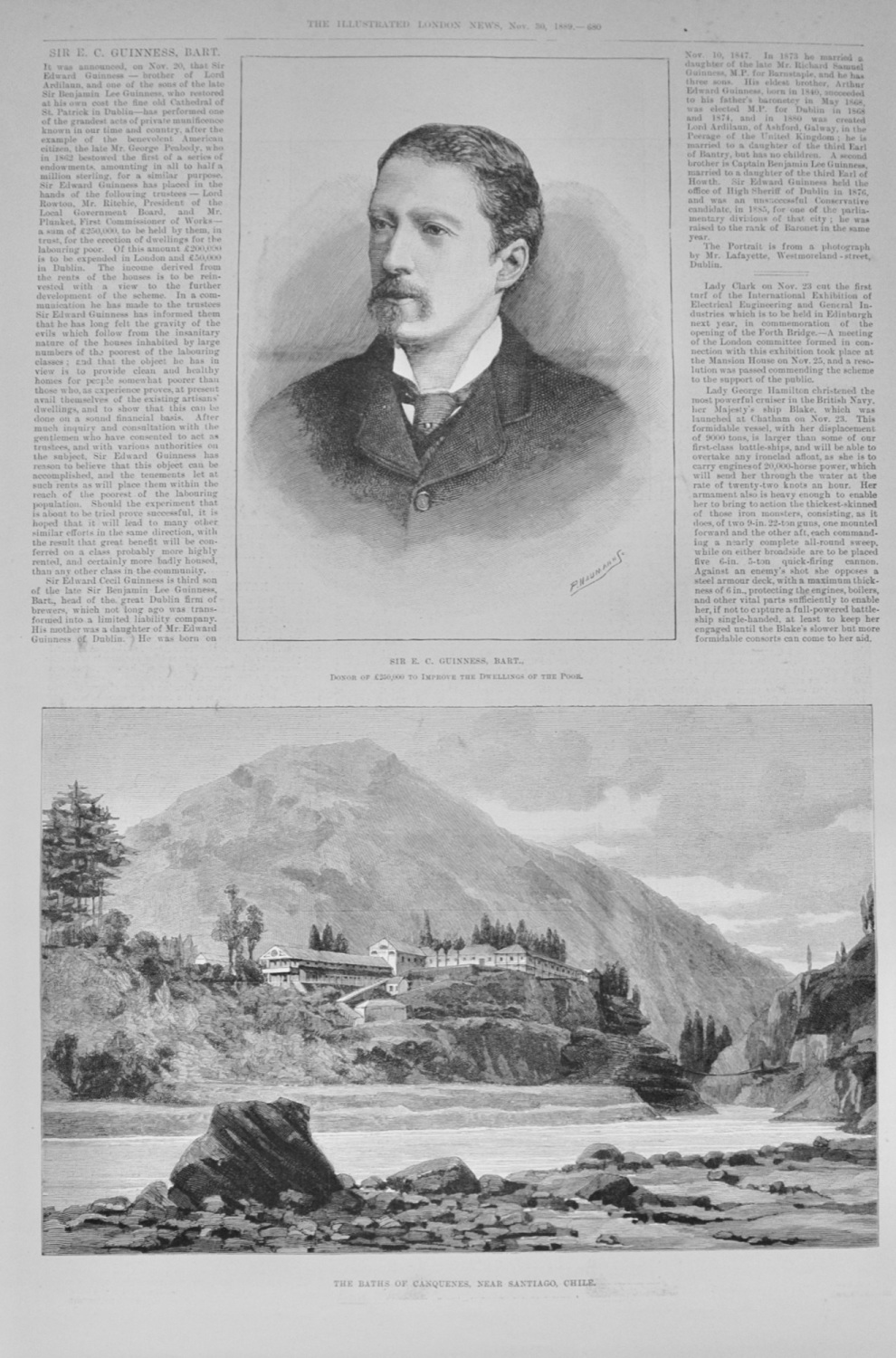 Sir E. C. Guinness - 1889