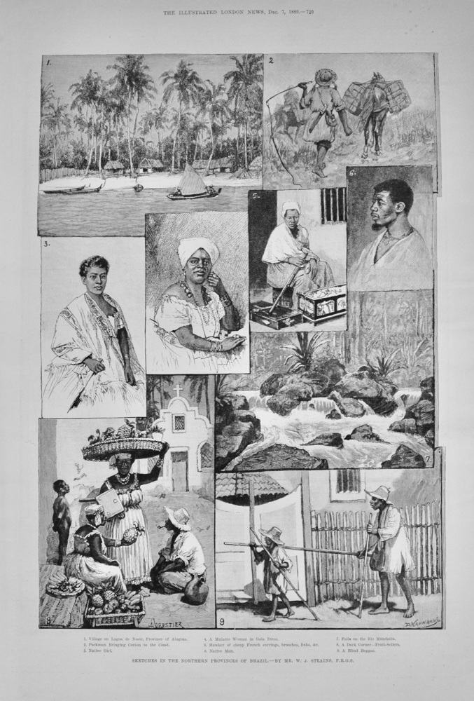 Sketches in the Northern Provinces of Brazil - 1889