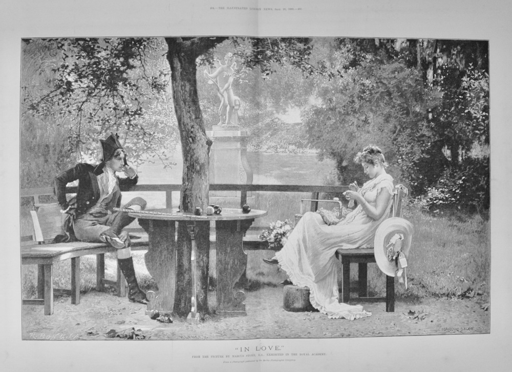 "In Love" - 1889