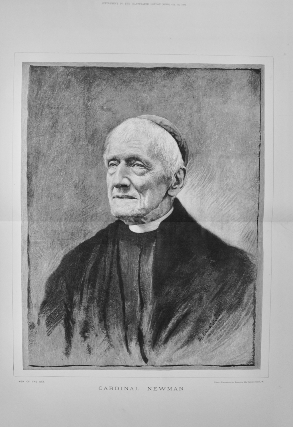 Cardinal Newman - 1889