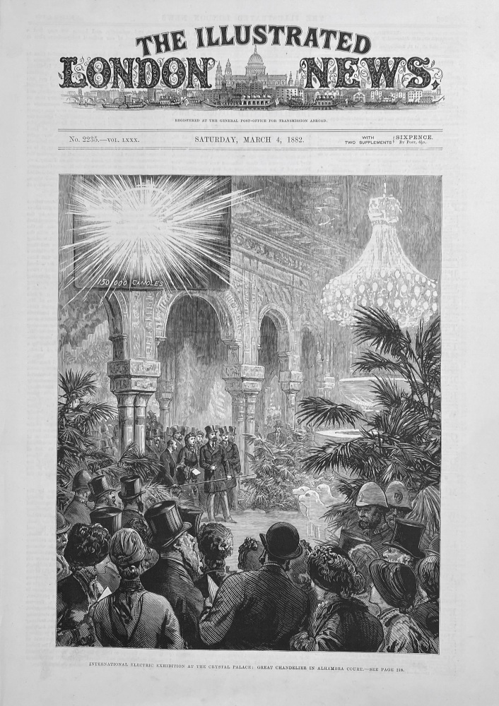 The Illustrated London News, March 4, 1882