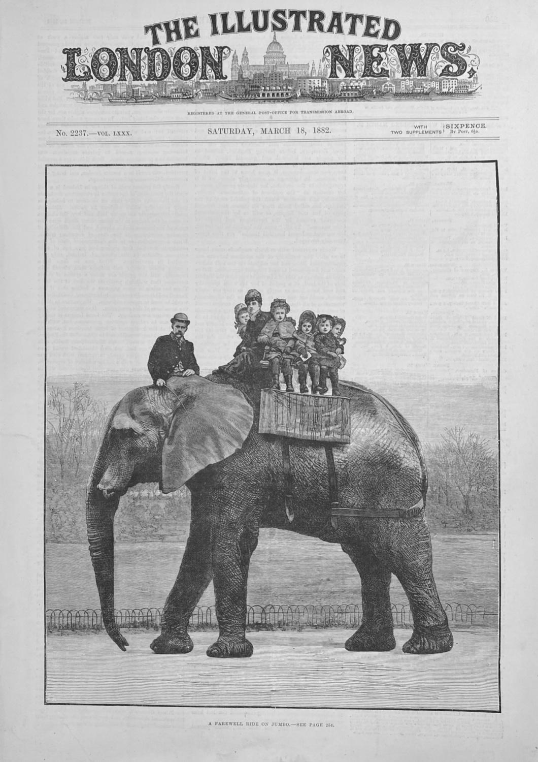 The Illustrated London News - March 18, 1882
