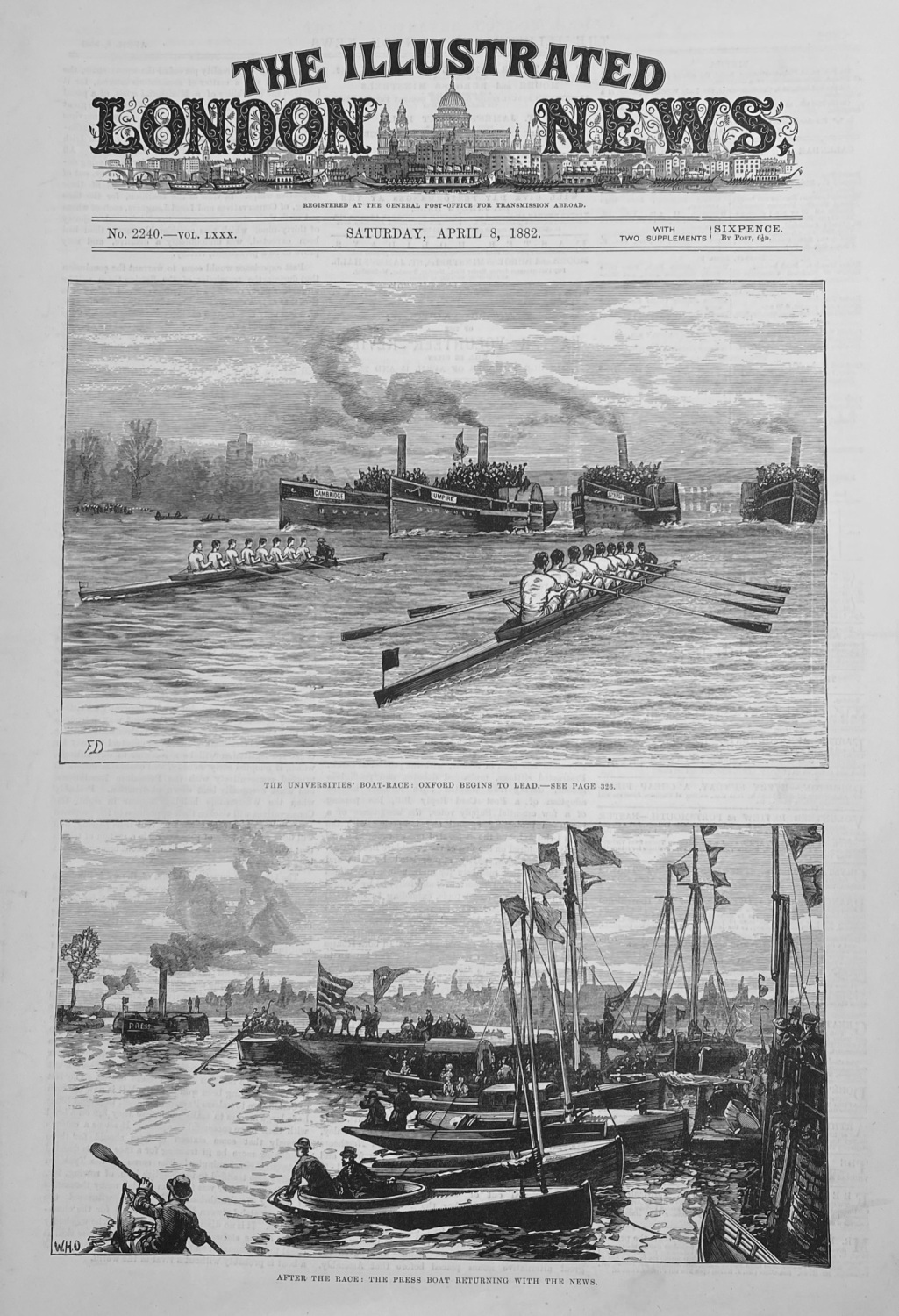 The Illustrated London News - April 8, 1882