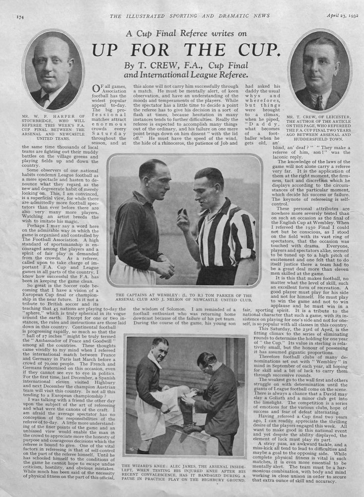 Up For The Cup.  (Football)  1932.