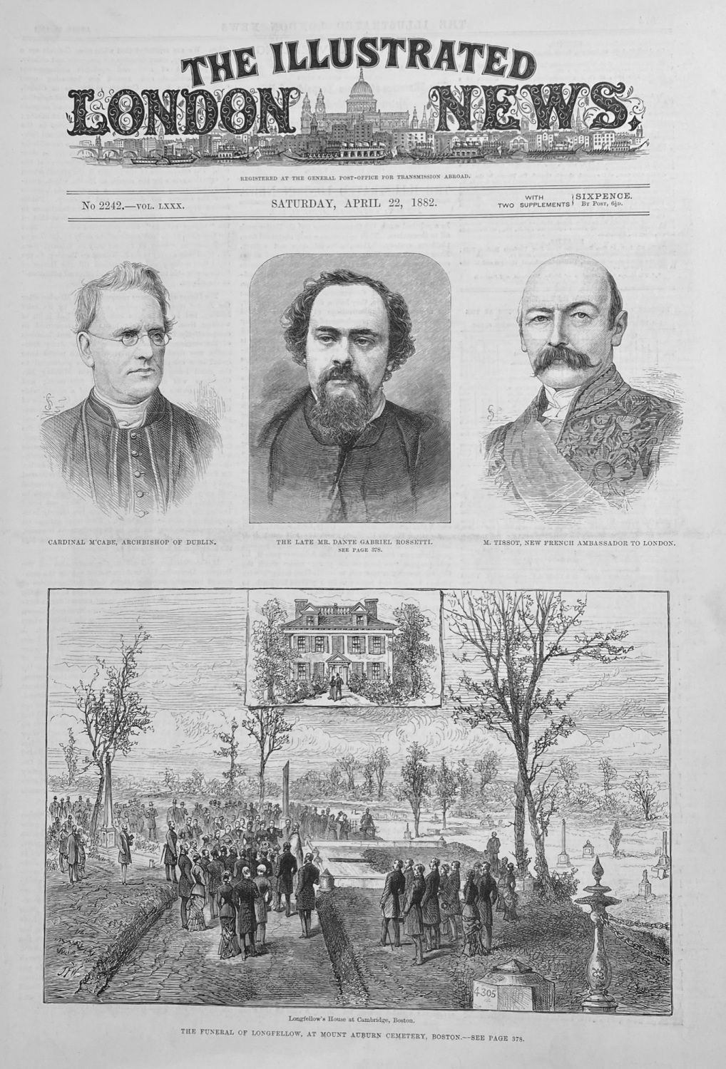 The Illustrated London News - April 22, 1882