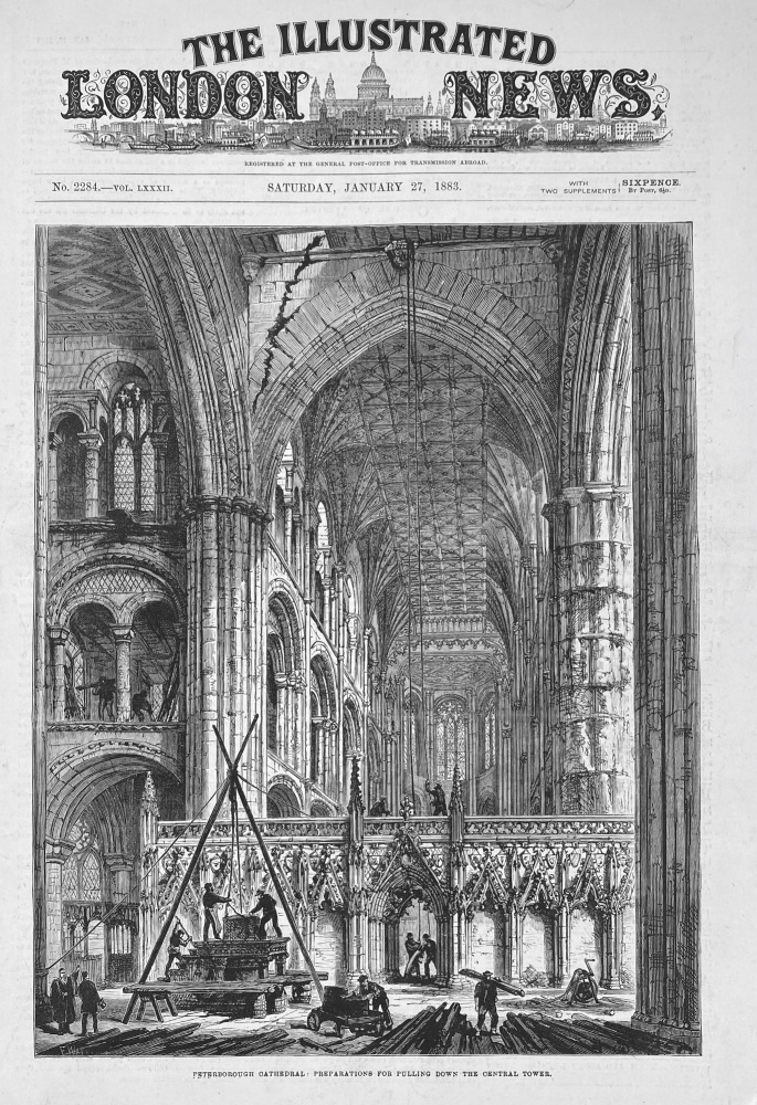 Peterborough Cathedral - 1883