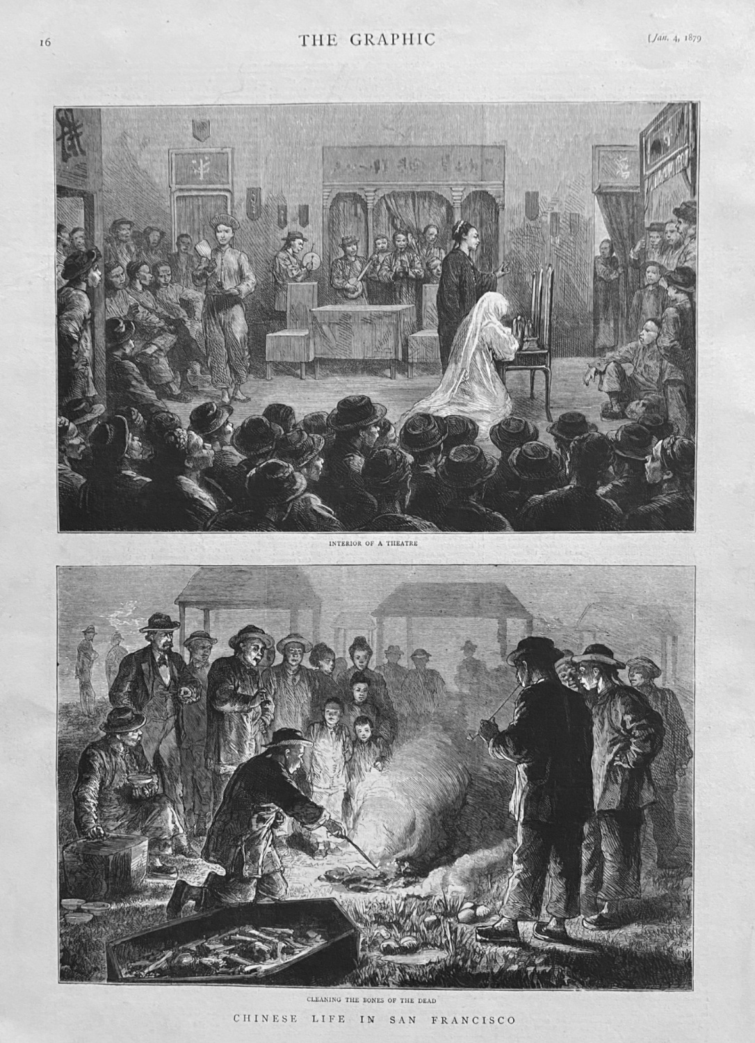 Chinese Life in San Francisco.  1879.