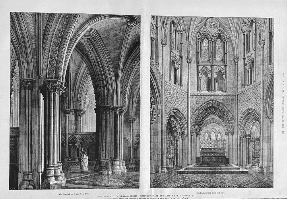 Christchurch Cathedral, Dublin - 1883