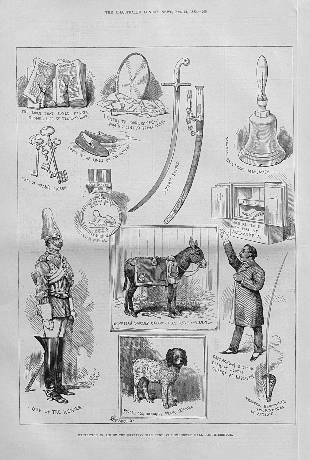 Exhibition at Humphreys' Hall, Knightsbridge - 1883