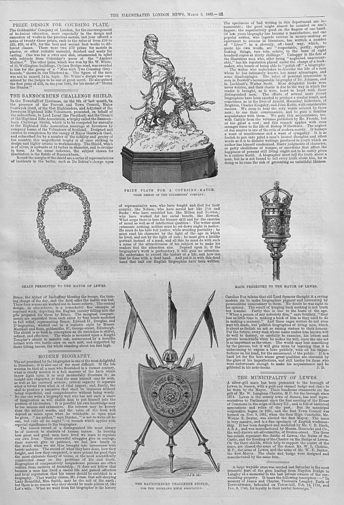 The Municipality of Lewes - 1883