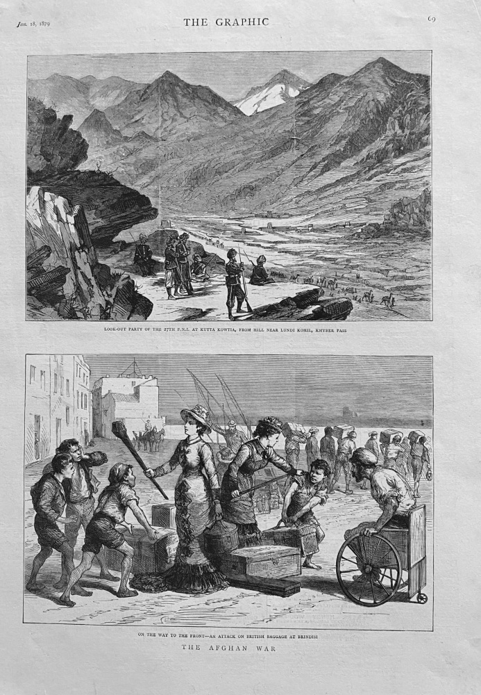 The Afghan War.  1879.