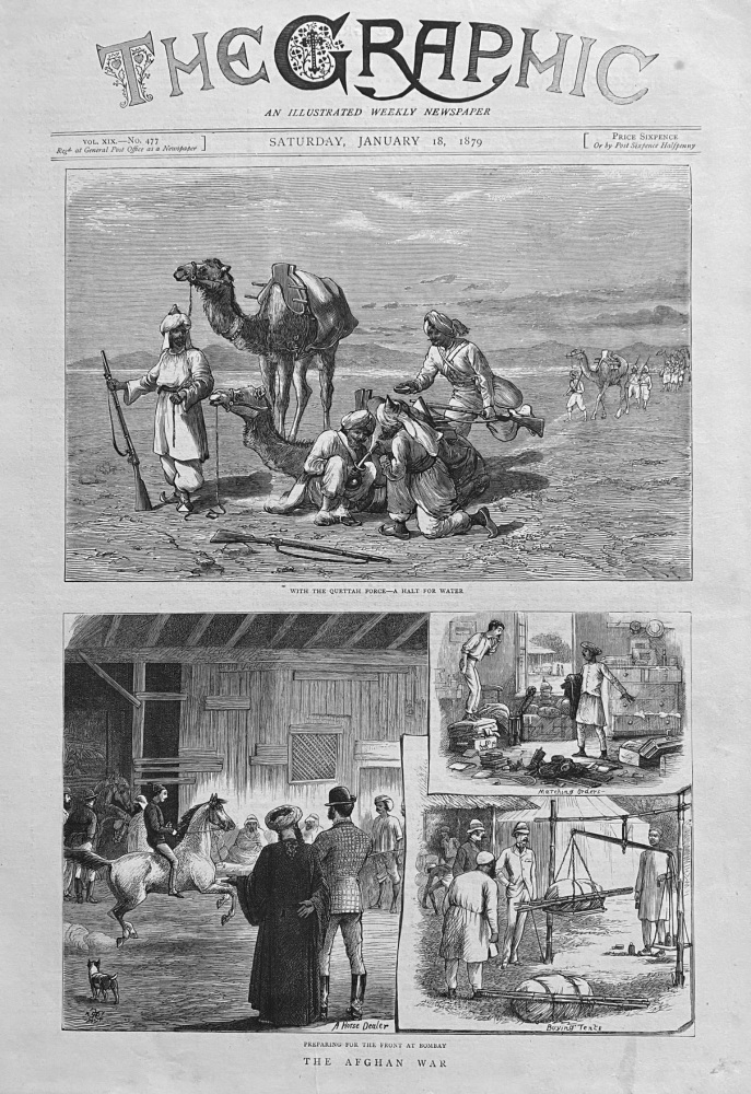 The Afghan War.  1879.