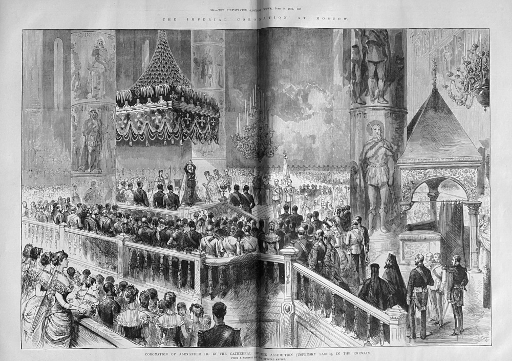 Coronation of Alexander III - 1883