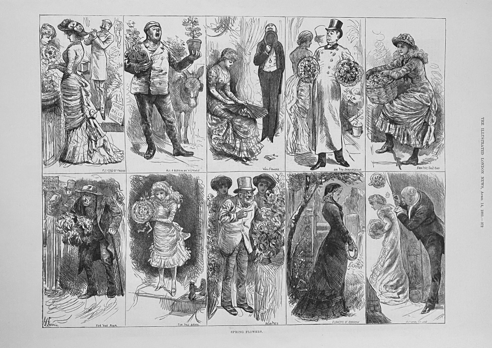 "Spring Flowers" - 1883