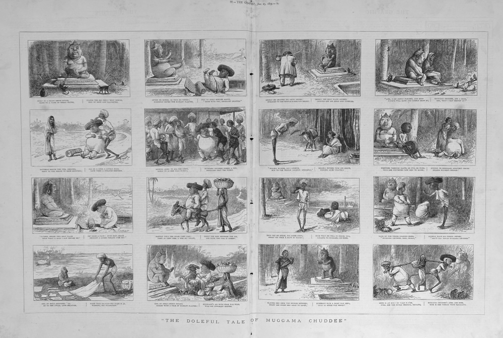 "The Doleful Tale of Muggama Chuddee". 1879.