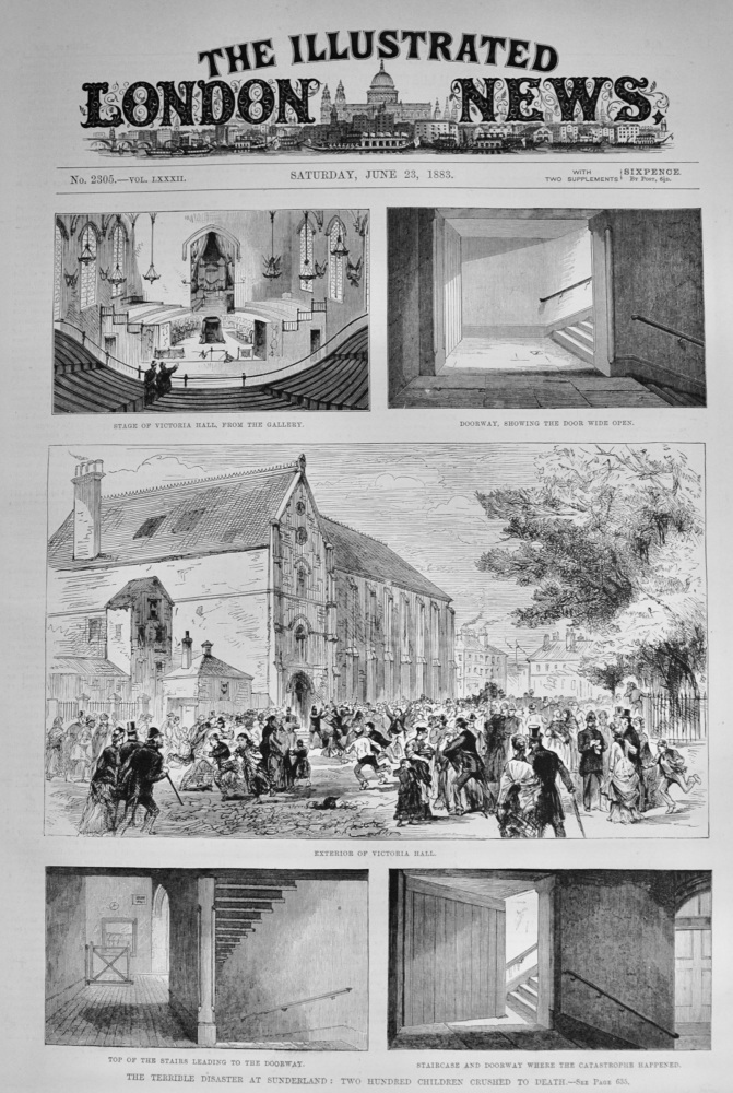 The Disaster at Sunderland - 1883