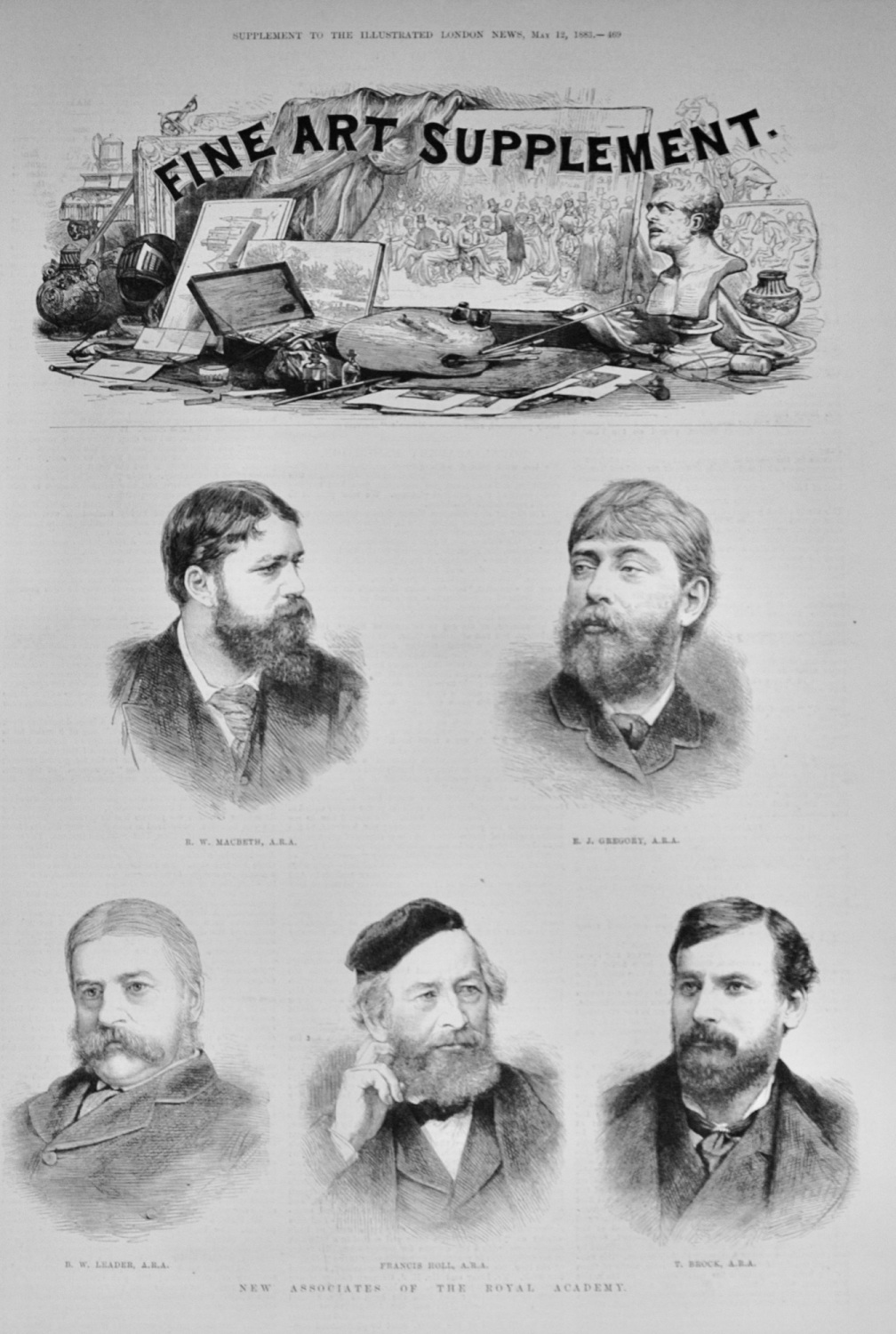 New Associates of the Royal Academy - 1883