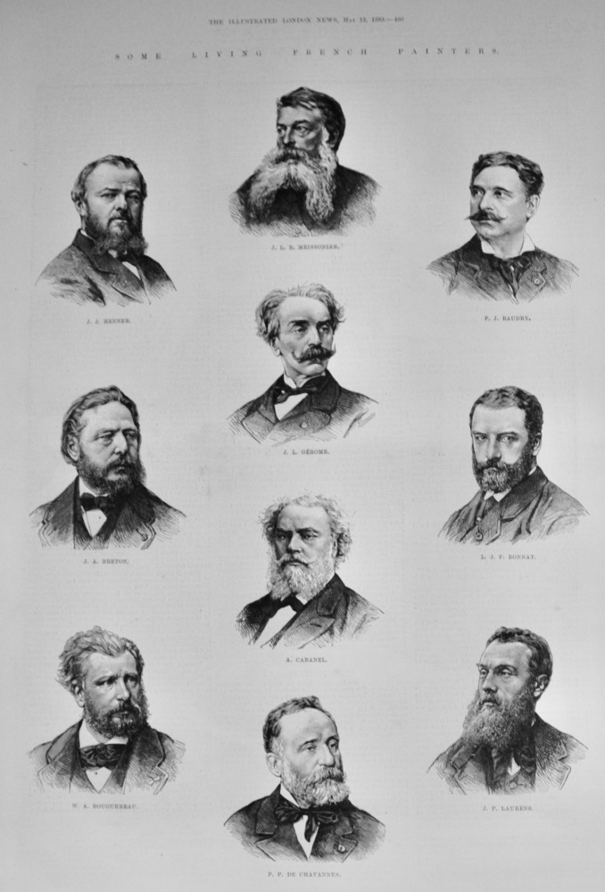 Some Living French Painters - 1883