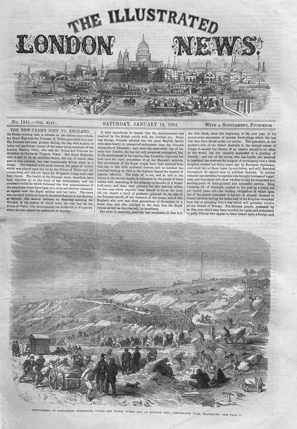 The Illustrated London News - January 16, 1864