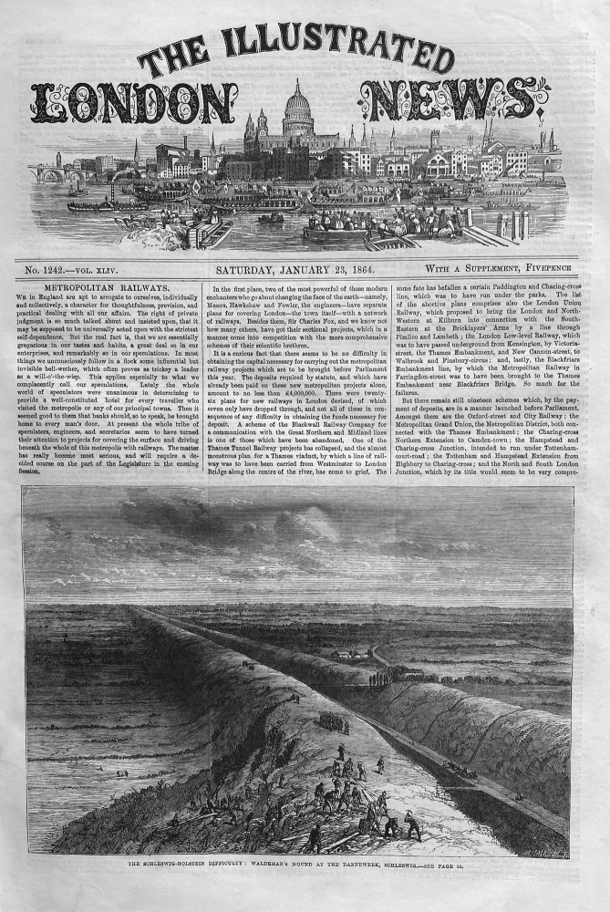 The Illustrated London News - January 23, 1864