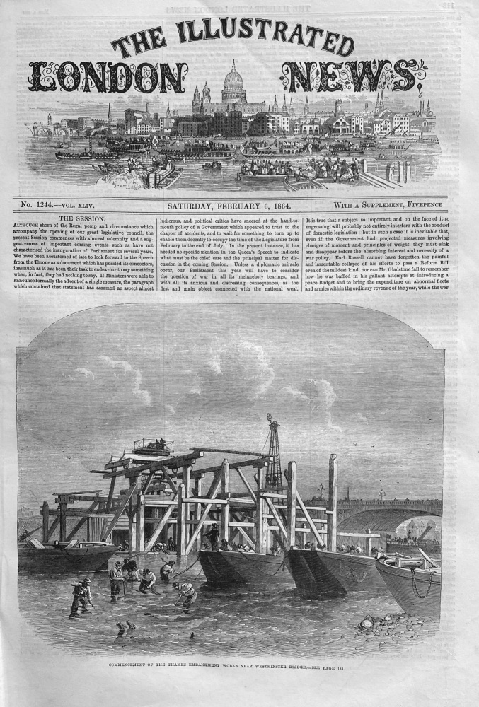 The Illustrated London News - February 6, 1864