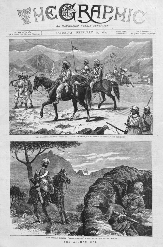 The Afghan War.  1879.
