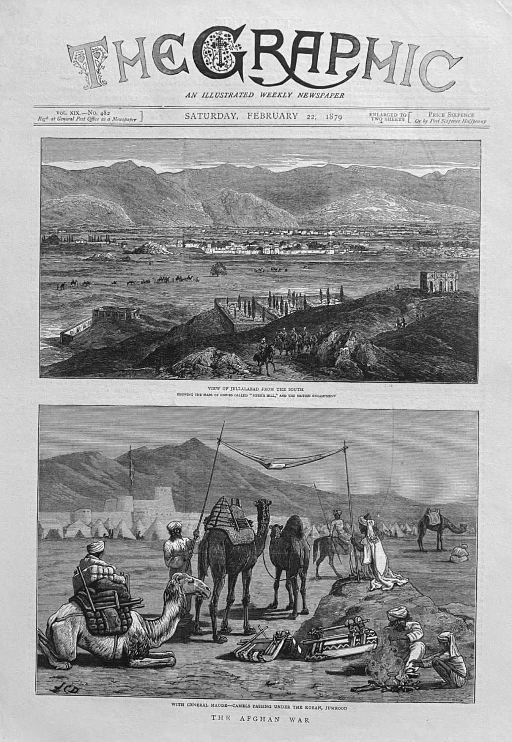 The Afghan War.  February 22nd, 1879.